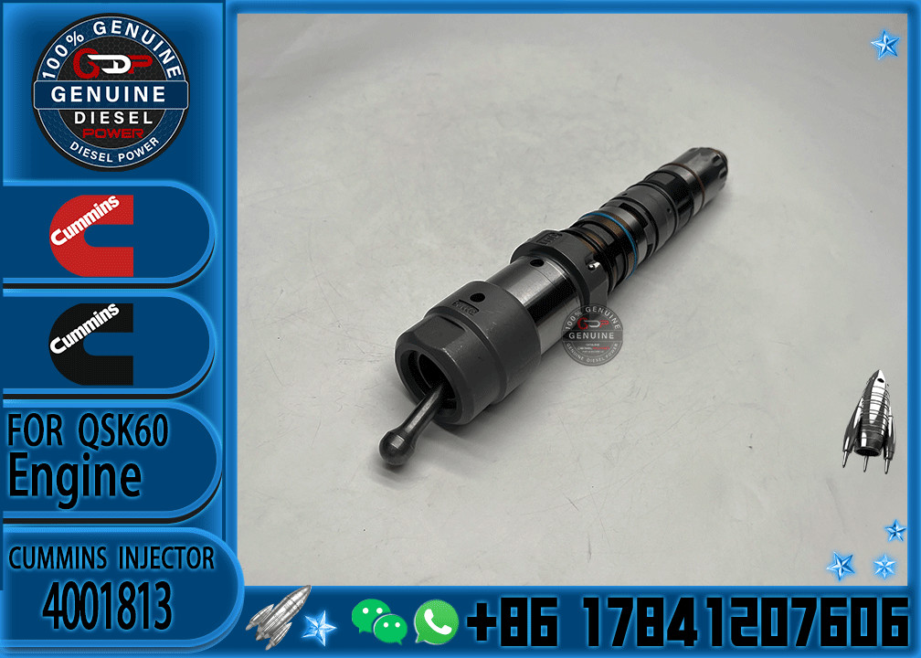 Diesel Fuel Injector 4001813 4087893 4088416 4088428 For QSK45 QSK60 Engine