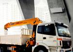 3955 kg Truck Mounted Telescopic Boom Truck Crane For City Construction
