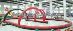 Inflatable Zorb Ball Racing Track For Indoor Kindergarten