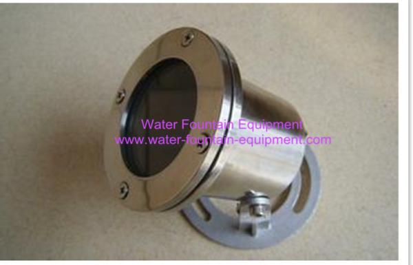 Stainless Steel Underwater Fountain Lights Screws Under Or On Cover Choosing LED
