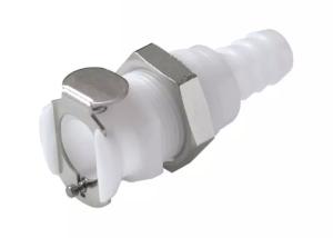 Quality Medical Water Cooled Fluid Connector Panel Mount Ferruleless Polytube Fitting wholesale