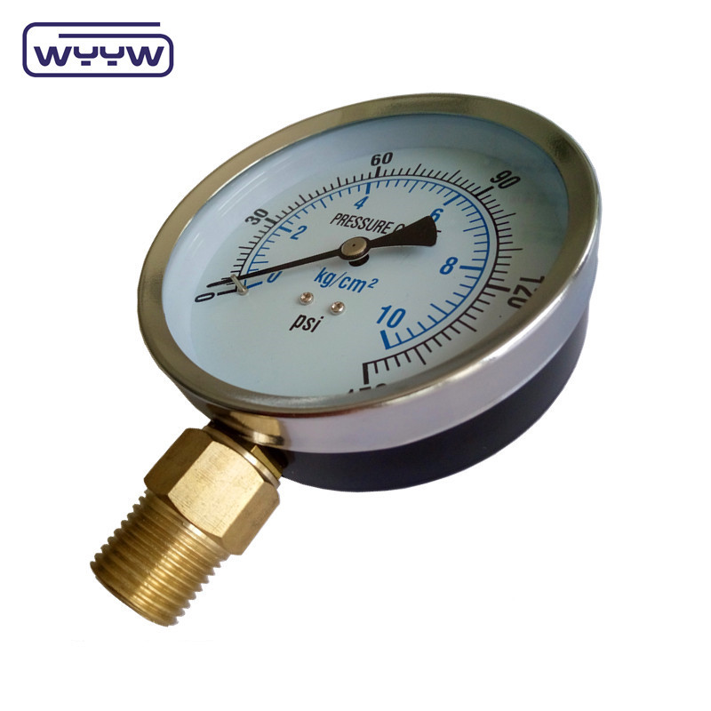 100mm Case Size General Pressure Gauge For Industrial Applications