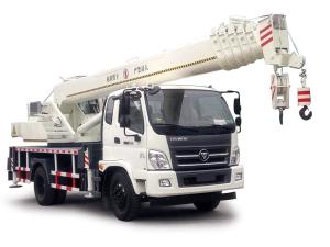 Quality FOTON Lifting Material Truck Mounted Crane 10-16 Ton , Full Hydraulic Truck Crane wholesale