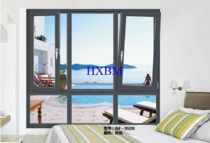 Quality Frame Glass European Tilt And Turn Windows Sound And Heat Insulation wholesale