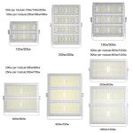 160lm/W LED Flood Light Soccer Stadium Sports Field Lighting