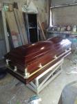 Gold Plastic Casket Accessories American Style Funeral Coffin Fittings