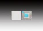 Small White 8.2mhz Security Labels , Anti-Shoplifting Sticker RF Security Labels