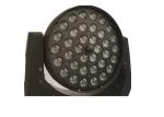 8 - 60 Degrees Zoom LED Wash Moving Head Light 10w 36pcs RGBW 4 In 1 Colorful