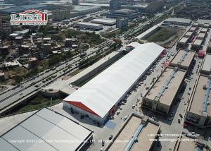 Quality 20-60m Span Width 100m Length Large A shape Outdoor Trade Show Exhibition Tent wholesale
