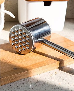Morden Stainless Steel Cookwares Meat Tenderizer Mallet Hammer For Tenderizing