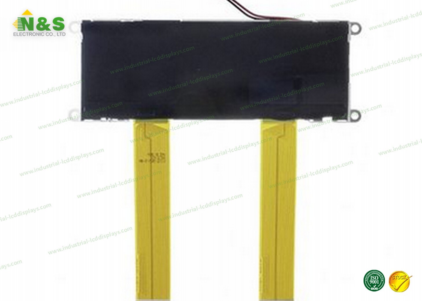 High Definition Optrex LCD Panel , 5.2" STN Black And White LCD Display F-51851GNFQJ-LB-ABN