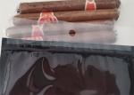 Moisture Proof Tobacco Wrap Packaging Cigar Humidor Bags With Zipper