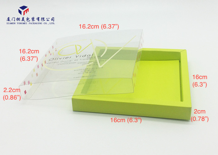Retail Product Custom Plastic Box Packaging Offset Printing Clear PET Sleeve
