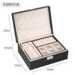 PU Leather Jewelry Storage Case Jewellery Travel Organiser Packaging For