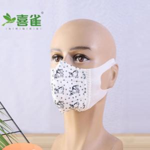 Quality Disposable Breathing Filter Mask 3D Stretch Cloth 3 Ply Non Woven Face Mask T/CTCA 7-2019 wholesale