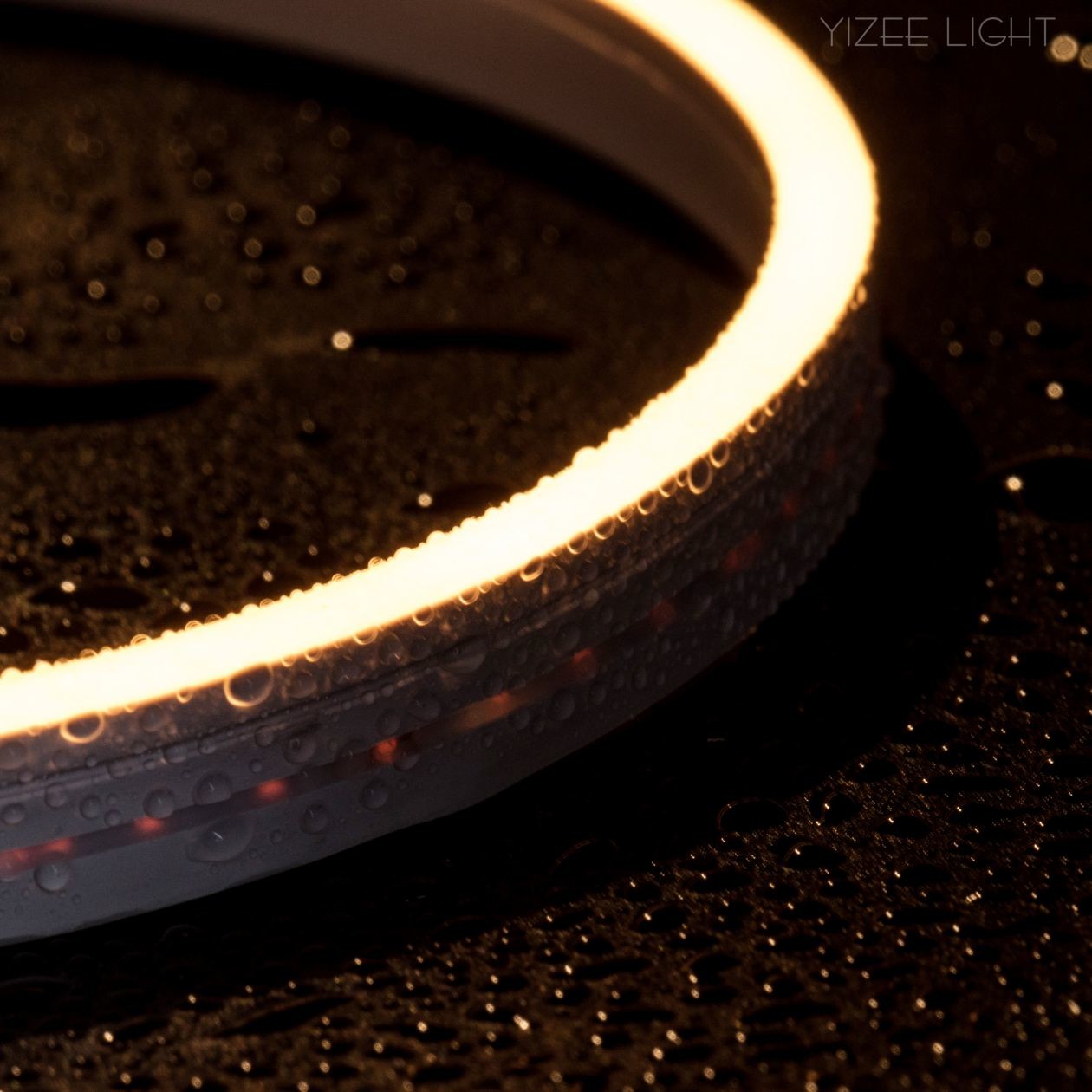 6mm Slim Silicone Neon Strip 24V RA 90 Side Bend Flexible LED Strip Neon Tape