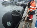 Inflatable Rubber ISO17357 Pneumatic Marine Fender Tyre Free Chain