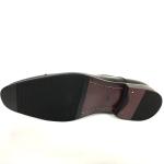 Germany Style Mens Handmade Comfort Sole Oxford Dress Shoes Rubber Black