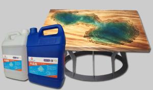 China Woodworking Crystal Clear 3kg Epoxy Resin Arts And Crafts on sale