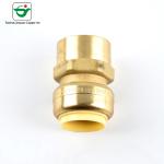 OEM Straight Copper Pipe Male Adapter MNPT Push Fit Fitting