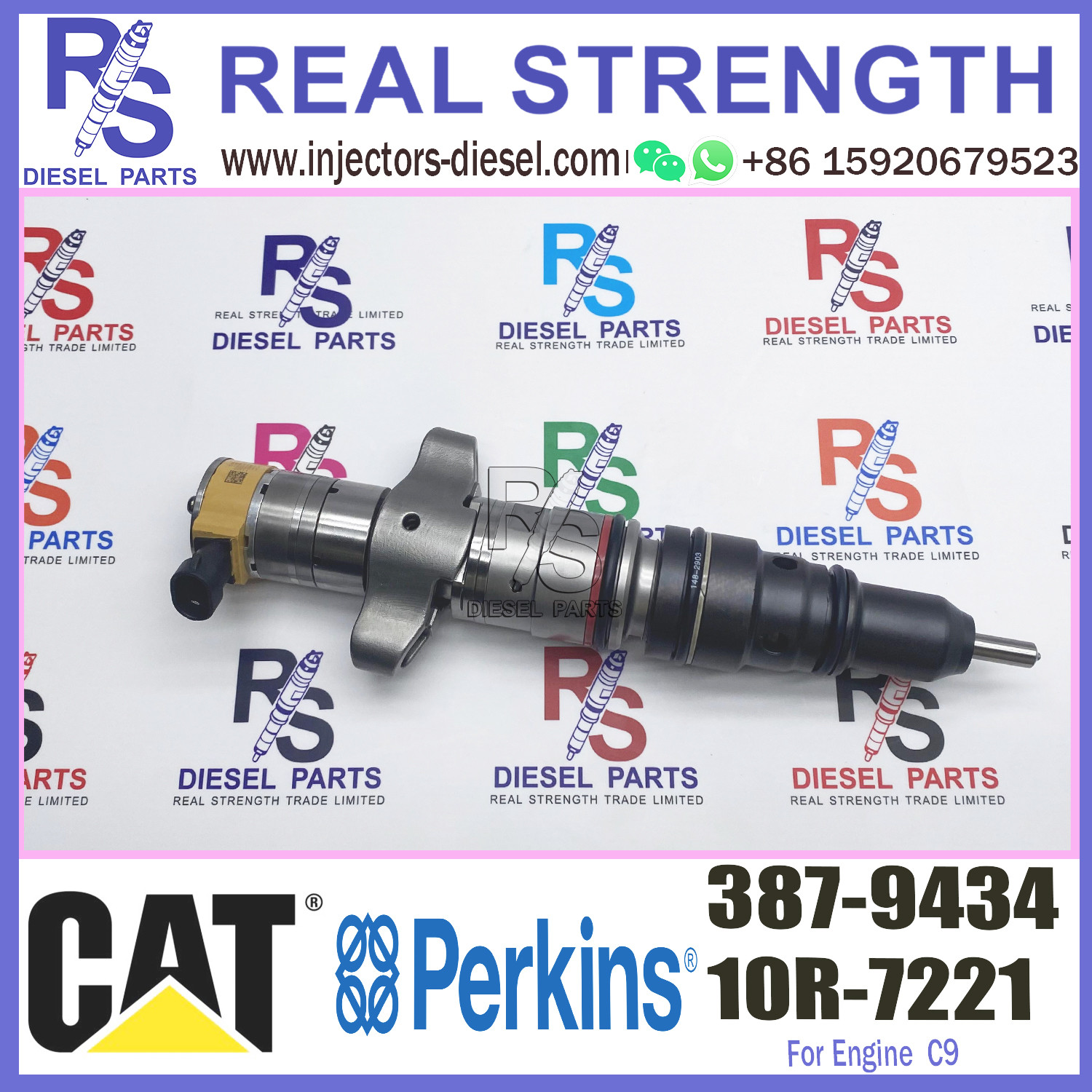 C7 Diesel Fuel Injector HEUI 268-1836 2681836 265-8106 387-9434 238-8901 241-3238 241-3239 243-4502 For Caterpillar