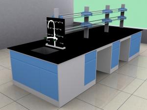 Quality Flexible School Lab Furniture , Modern Laboratory Furniture Workbench wholesale