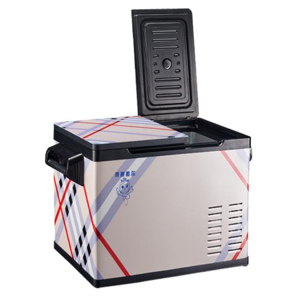 55GB Outdoor Car Refrigerator 12V Car Fridges With Compressor Camping Fridge