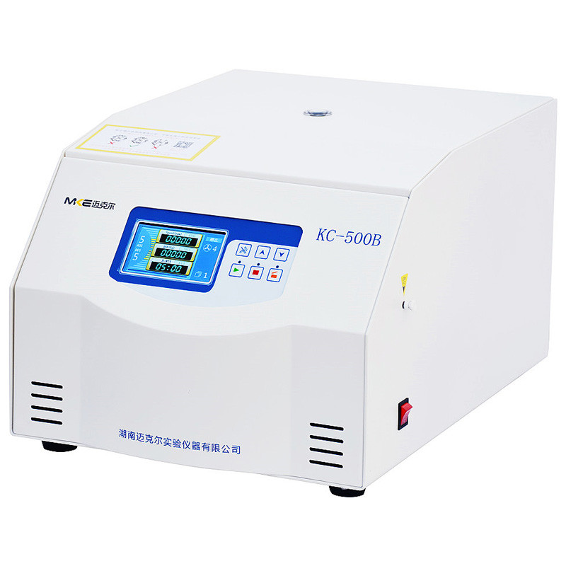 KC - 500B Tabletop Blood Centrifuge Low Speed Operation For Large Capacity Tube Handling