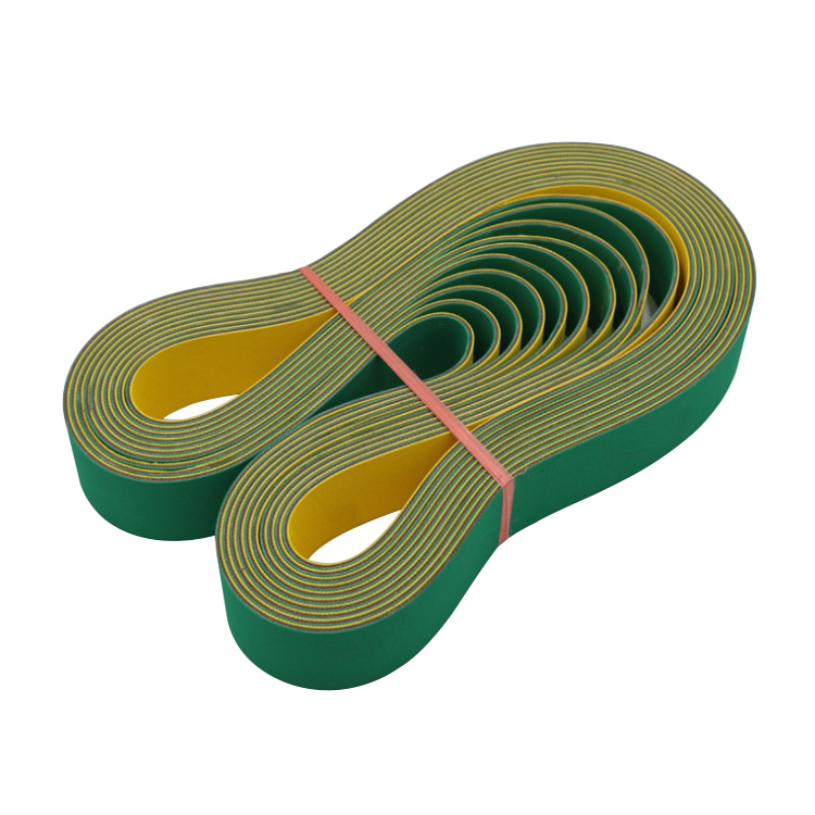 Customized Length and Nylon Rubber Flat Transmission Belt with 2-10mm Thickness