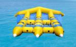 0.9mm Durable PVC Tarpaulin Inflatable Flying Fish Boat For Sale