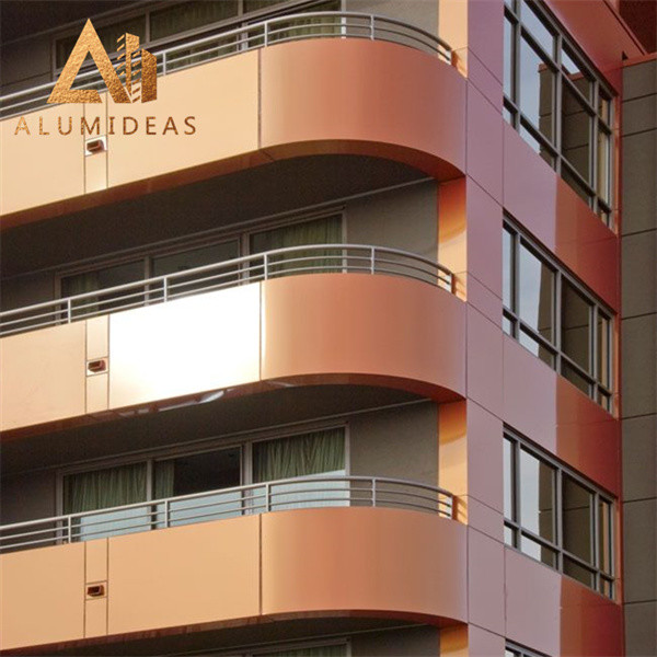 Curved Aluminum Composite Panels