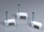 Square cable clip