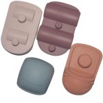MHC Montessori Educational Infant Taxi Silicone Stacking Blocks Silicone