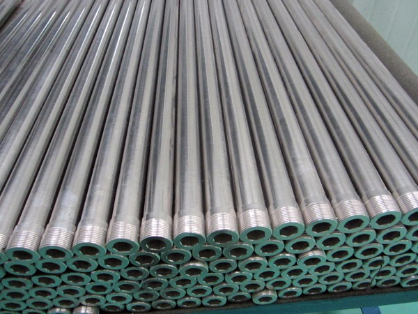 20" L Well Sand Johnson Wire Screen With Male / Female Threaded End Closed