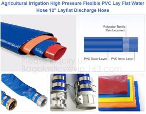 Quality Heavy Duty Garden Sacks Twin Welding Hose PVC Anti Static EN13432 wholesale