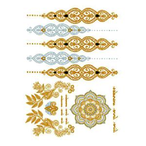 Quality Gold Foil Body Tattoo Sticker wholesale