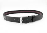 Twill Multicolor Mens Elastic Stretch Belts Polyster / Leather Material 100 -