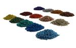 Elongation ≥ 100% Artificial Grass Rubber Granules For High Density Surfaces