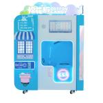 Touch Screen Vending Machine Combo Sweet Floss Marshmallow Mall Cotton Candy