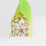 200g Bread Packaging Bags Clear Stand Up Resealable Zipper Pouches Anti