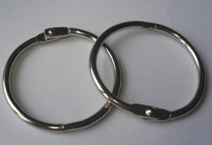 Quality Factory direct sale open metal ring for bagsor book wholesale