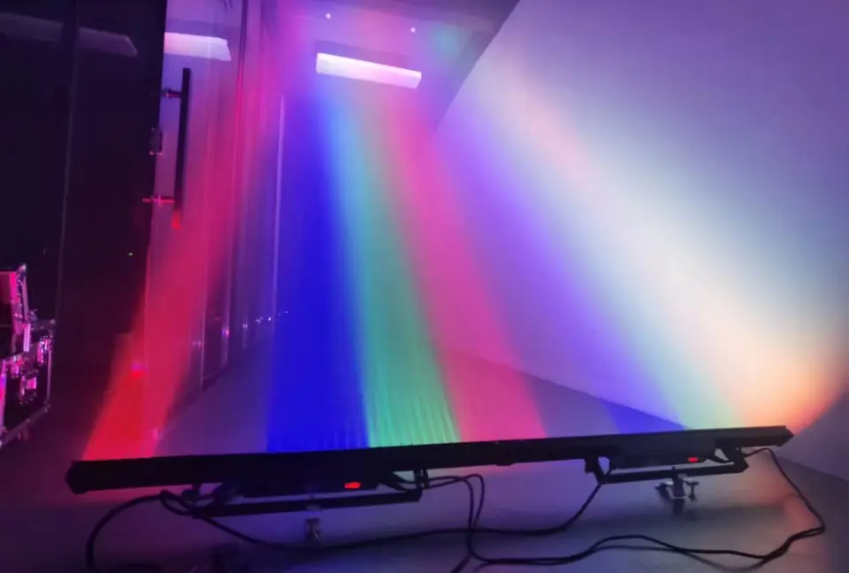 Stage Dance Hall LED Par Light with DMX Control and Disc Ball Party Birthday Function