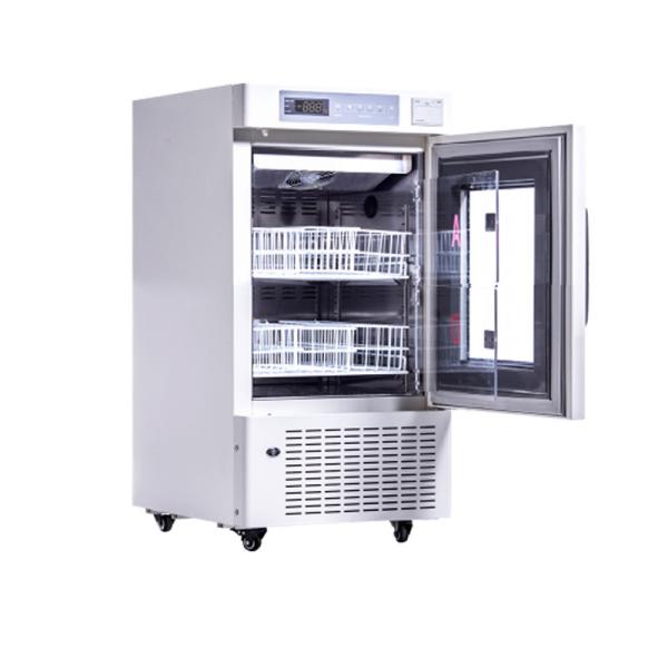 108L AUTO Defrost Single Glass Door Upright Biomedical Blood Bank Refrigerators