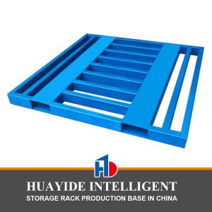 Quality A08: Double Deck Steel Pallet For Warehouse Storage Right Corners Metal Pallet wholesale