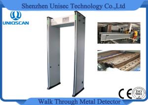 Quality 24 Zones Archway Walk Through Metal Detector Gate 7 Inch Lcd Display wholesale