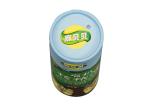 FSC Paper Tubes Packaging , Ivory Board Round Shaped Box Glossy
