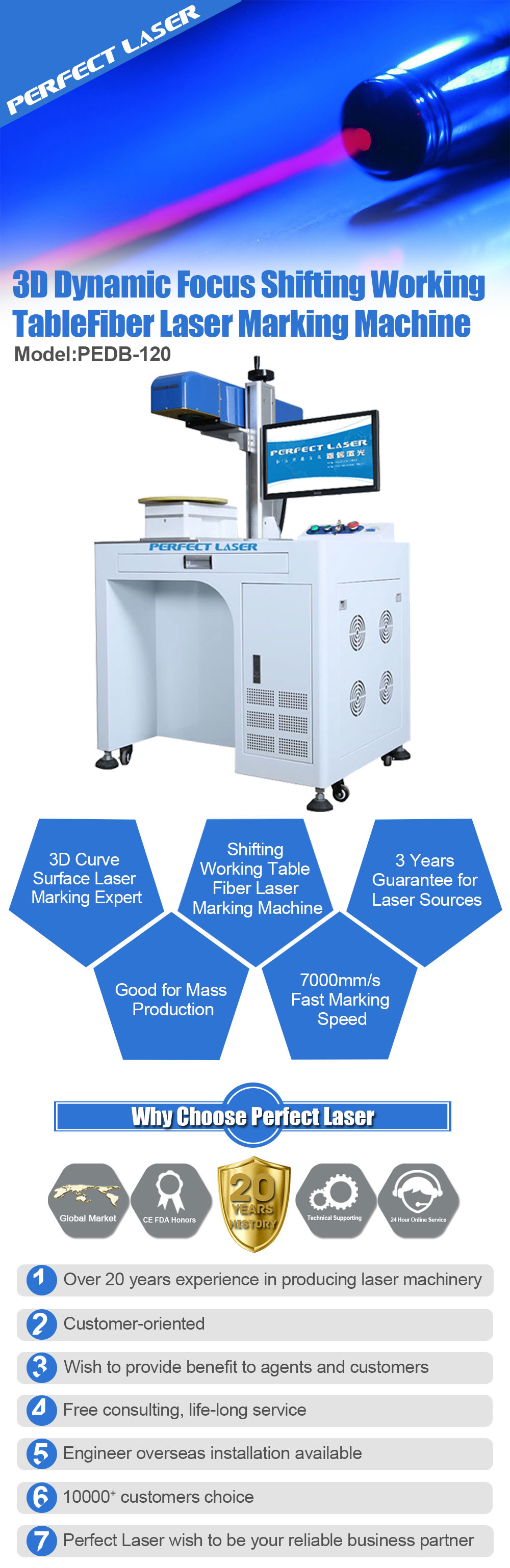 Stainless Steel Fiber Laser Engraver Air Cooled For Sanitary Ware / Tool Accessories