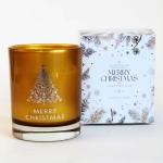 Art Empty Glass Luxury Home Candle Holders Big Christmas Fragrance Soy Wax Tin
