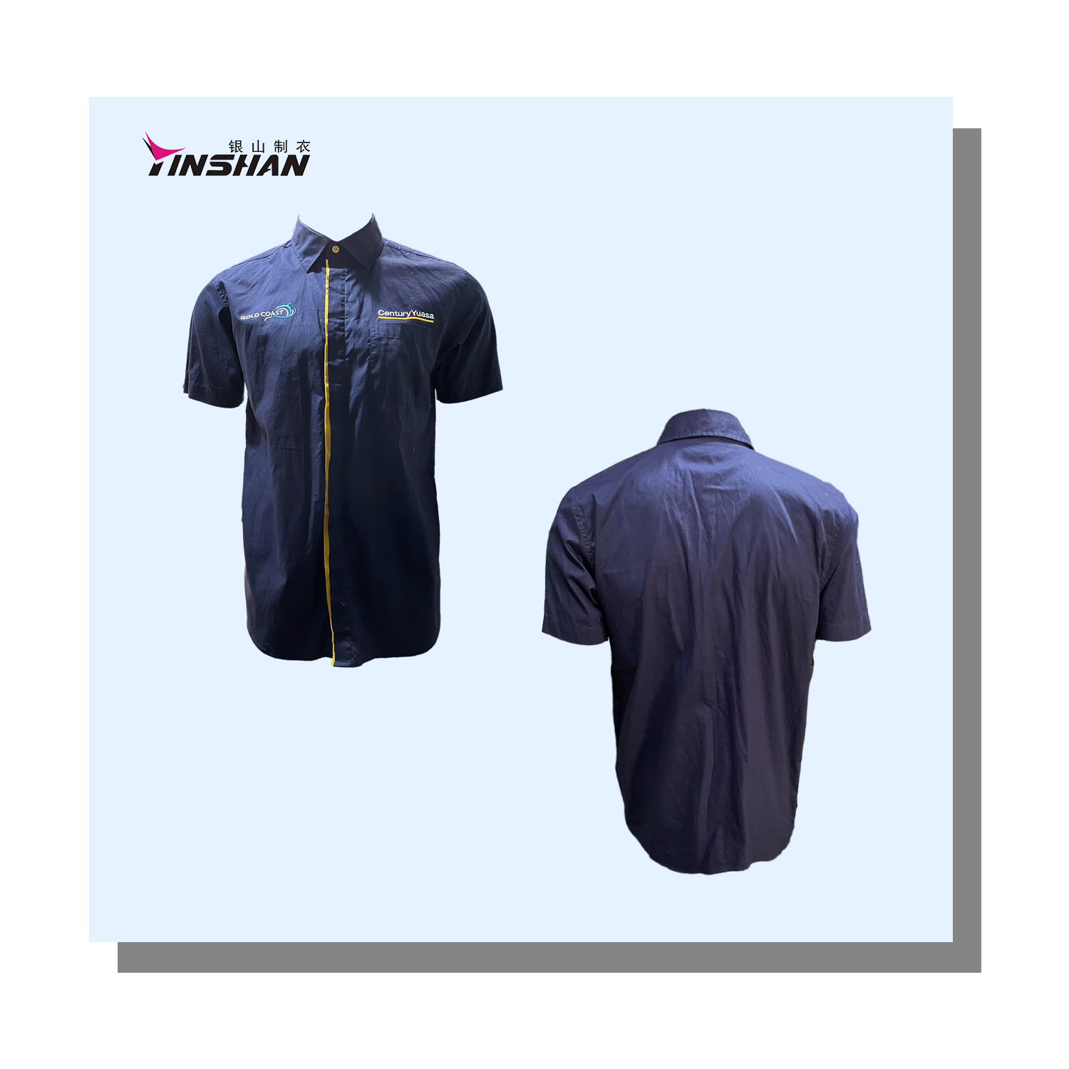 Construction Workers Water-proof Workwear Uniform Set with Seamless Fusing