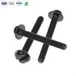 Carbon Steel Long Bolt Black Zinc Slotted Non Standard Flat Head Bolts 4.8 Grade